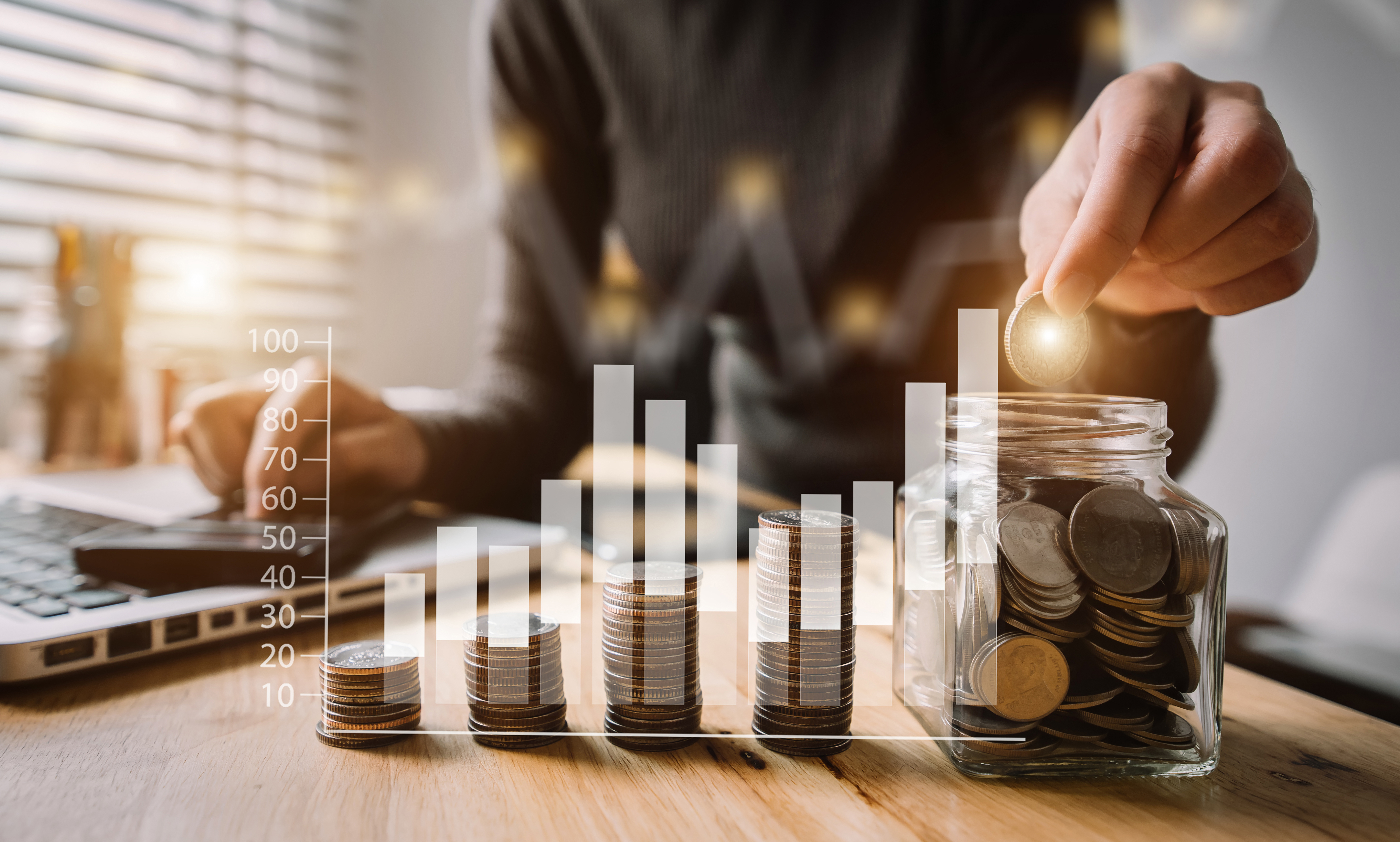 Savings illustration